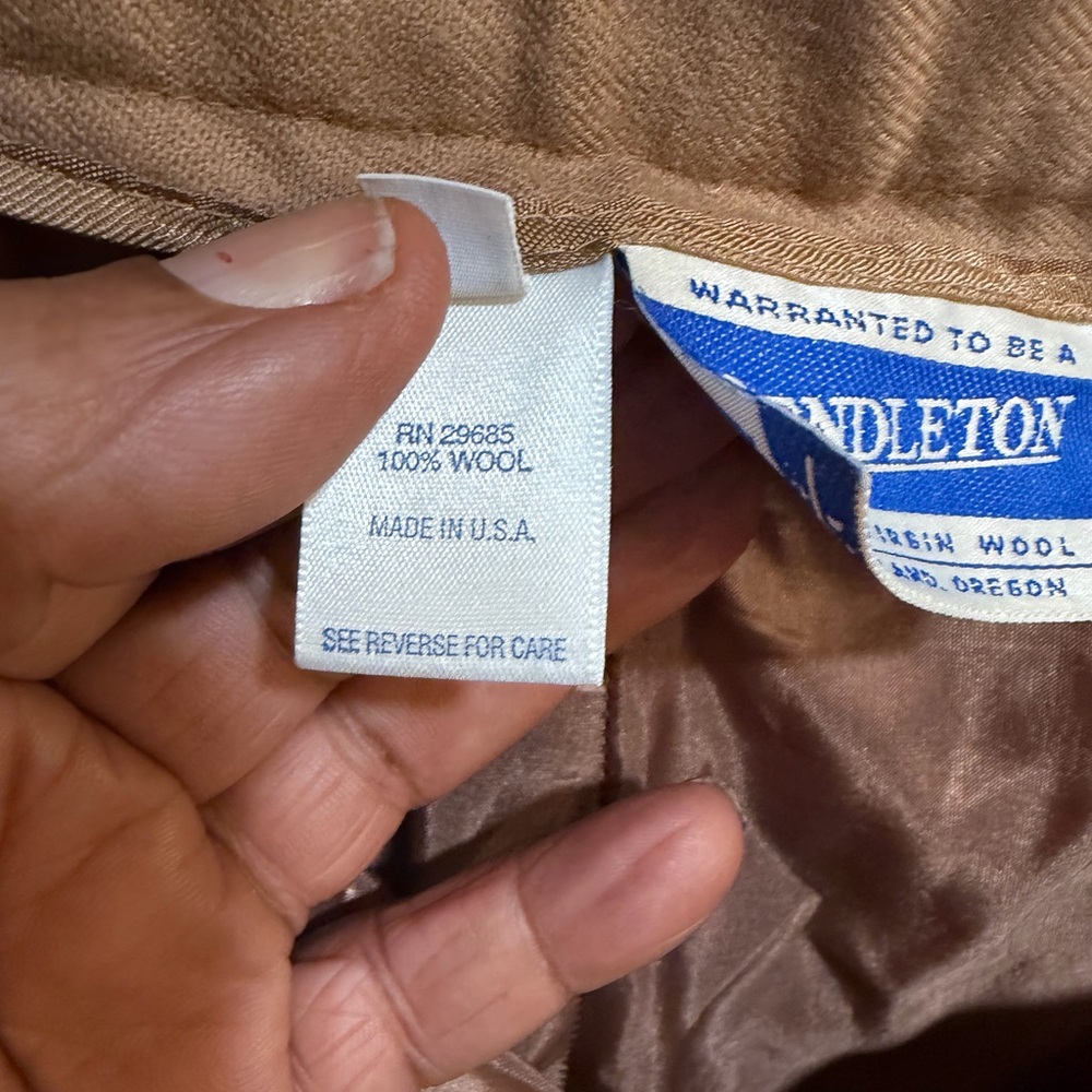 Pendleton Men's Camel-Tone Single-Button Suit Jac… - image 7